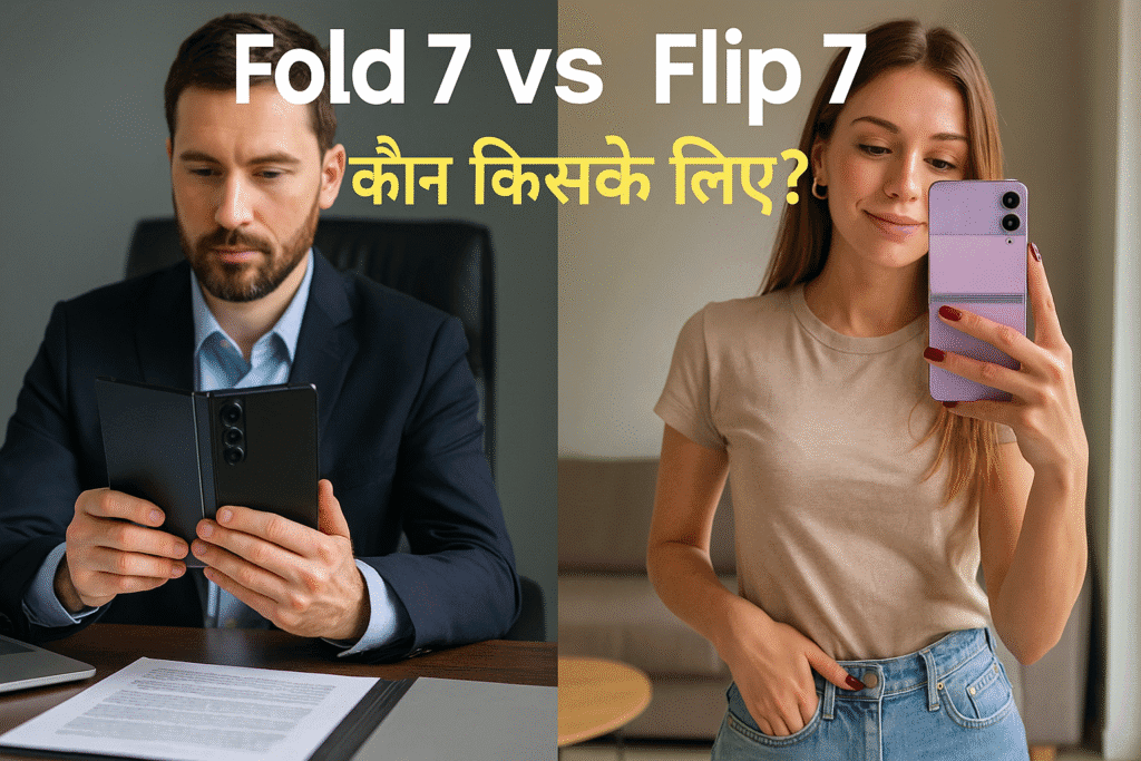 Samsung Fold 7 vs Flip 7